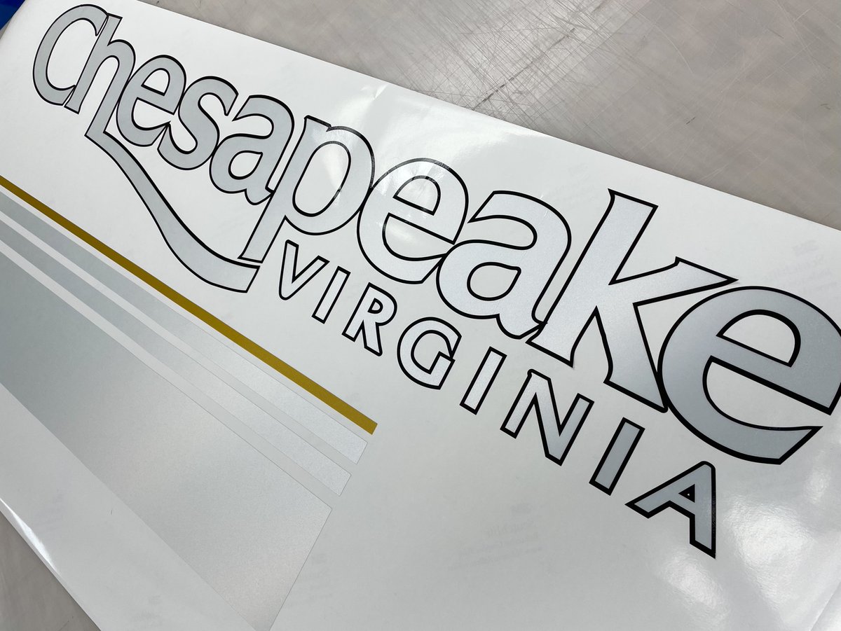 3GunsCustoms's tweet photo. Reflective Replacement Graphics for a Chesapeake Ambulance currently being repaired in our Collision Center.

#vehiclegraphics #StorefrontDisplay #signshop #police #firefighters #EMT #Reflective #firstresponders #CollisionCenter #AutomotiveRepair #SignShop #SupportSmallBusiness https://t.co/FGKafBP9Dc
