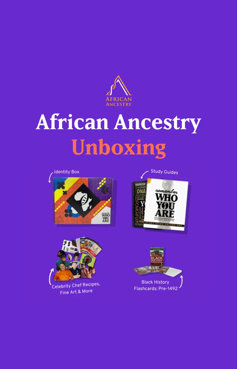 AfricanAncestry's tweet image. One of our newest projects last year was emphasizing the importance of remembering who you are. Shout out to Contessa and Stokely for this unboxing video that highlights our new #identityboxes. Please visit the link in our bio to place your order today. instagram.com/p/CJ8pAozrZPZ/