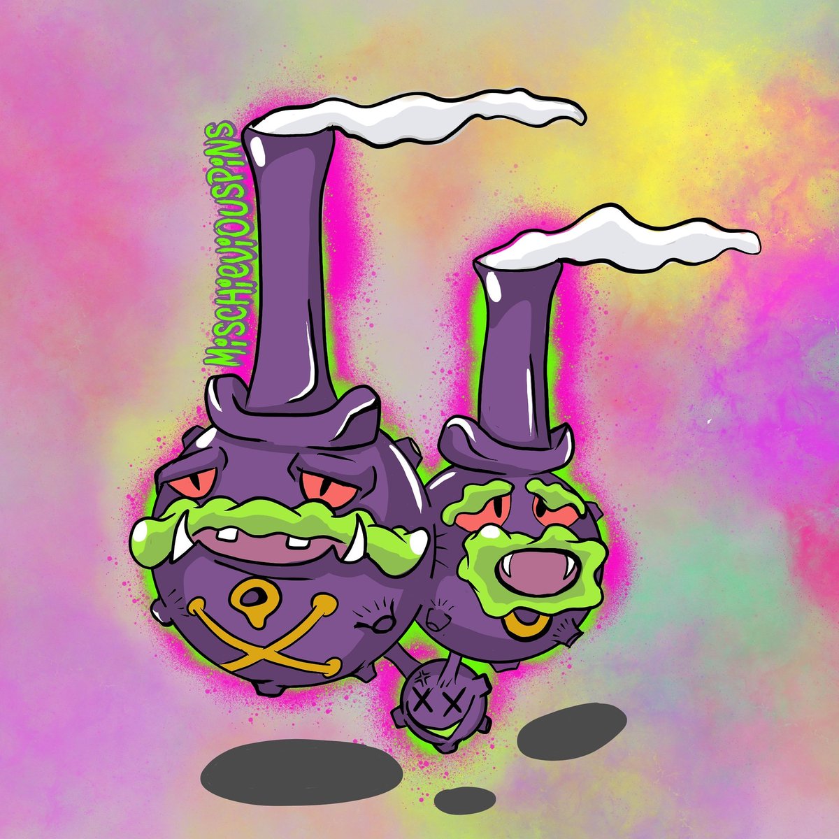 Mischief_pins's tweet photo. 👿SIR PURPLE HAZE👿
👿That first rip of the day always hits different! Right or 👿wrong?
#smokeweedeveryday
#bongripsfordays #bongrip #sirpurplehaze #purplehaze #pokémon #gottacatchthemall #koffing #weezing #galarianweezing #ichooseyou #weedtrays #weedlife420 #artcommunity https://t.co/EXDDS4yiLe