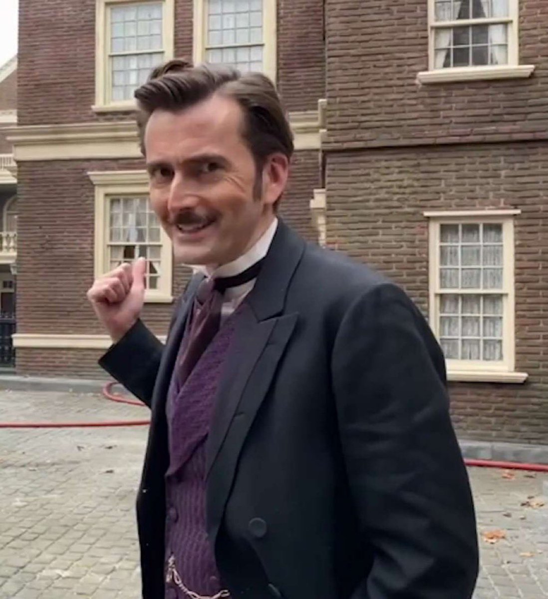 boilingsulphur's tweet photo. Some Phileas Fogg for #TennantTuesday.  Look forward to meeting him on his trip around the world ❤️🥰🌎
#DavidTennant #PhileasFogg #ATWIED #NattyMoustache https://t.co/ZMaSPWleU6