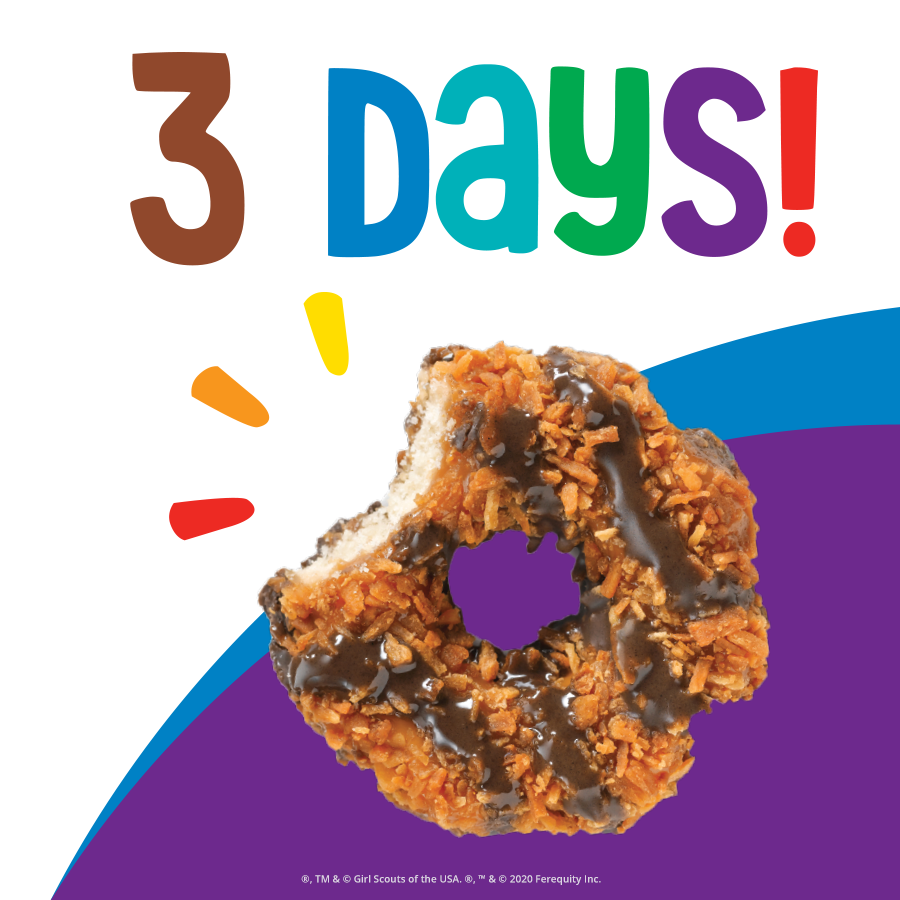Who wants Samoas cookies? Only 3 days until #GirlScoutCookieSeason! 🍪🍪🍪 #ThinkOutsideTheCookieBox #CreateMomentsofJoy #gsnetx #cookies #BecauseIGirlScout