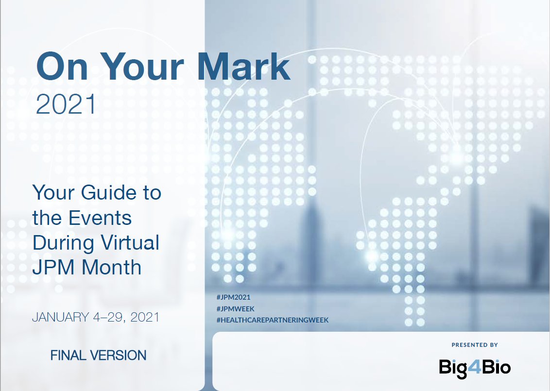 thebiocalendar's tweet photo. Join events produced by @SternIR, @SophiaFirm, @BioscienceLA, @McDermottLaw, @LSciNation, and @HITLABnyc during #JPMMonth. #JPM21
Get all the details in the #Big4Bio On Your Mark guide! #OYM2021
#JPM2021 #JPMWeek
#HealthcarePartneringWeek
https://t.co/l3Q5O4tD4x https://t.co/JwSgCONJBu