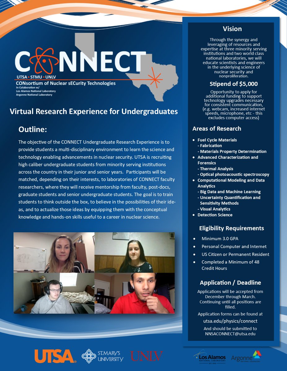 NNSA CONNECT at UTSA tweet media