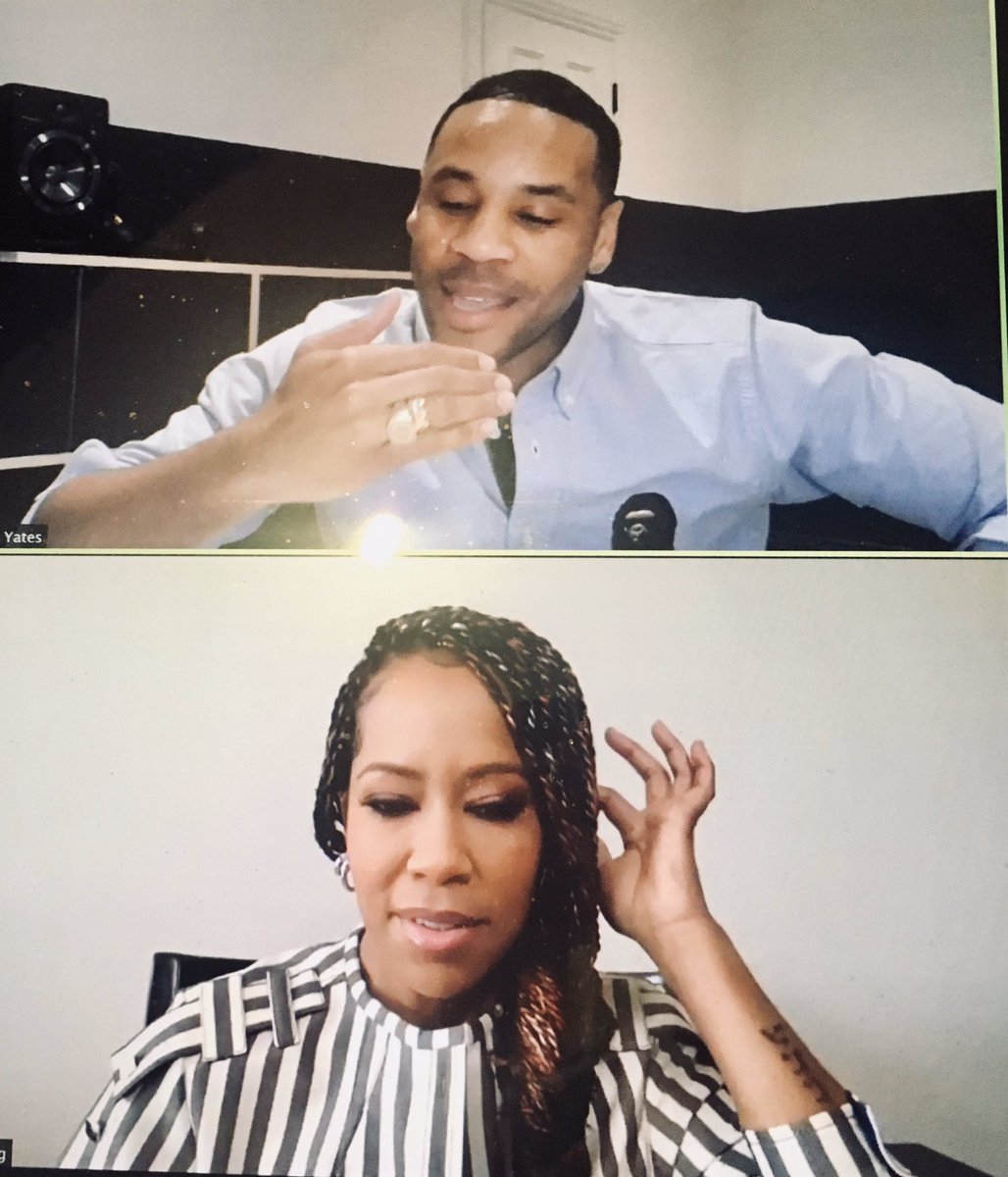 helenjerome's tweet photo. “There’s something powerful 💪🏽 about having two Reggies here!” says @ReginaKing to @REGYATES in @BAFTA Masterclass session, talking acting in #watchmen and #moonlight, and now directing 🎥 @onenightinmiami #OneNightInMiami #tworeggies https://t.co/sRrhGkdReD
