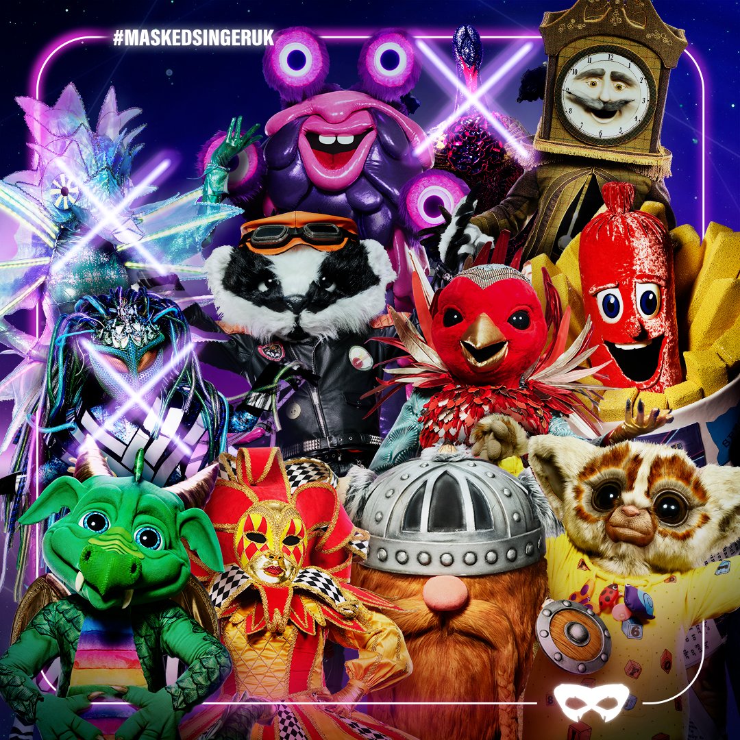 The Masked Singer UK on Twitter: "3 Masked Singer have been UNMASKED ?? Who's NEXT? ?? #MaskedSingerUK… "