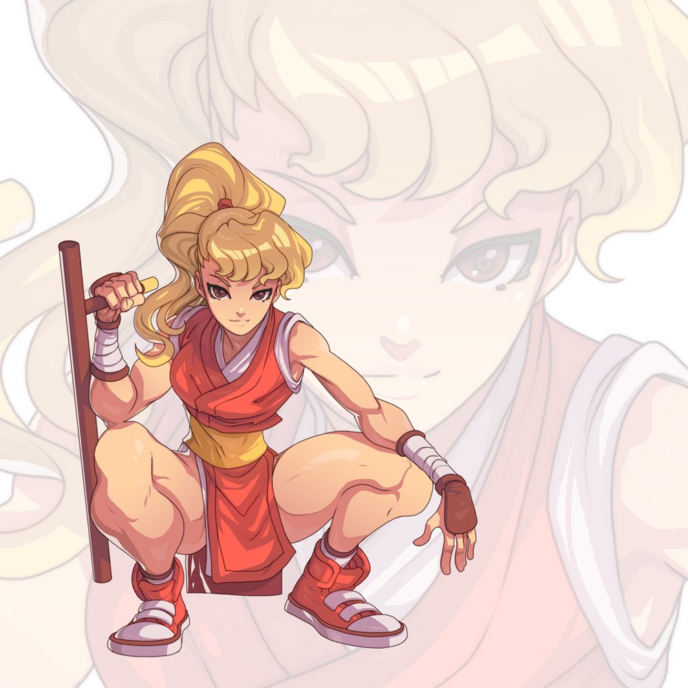 Maki! Admittedly, I didn't grow up with Final Fight. I found out