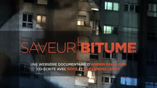 SAVEUR BITUME :Produite par Arte, cette série-documentaire retrace l’histoire du rap français en 10 épisodes. Chacun d'entre eux est centré sur un morceau bien précis. Comme rappeurs, on retrouve, entre autres : Booba, Kery james, Youssoupha et Orelsan.