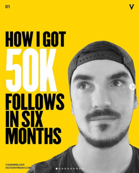 And by month 6 he had 50K followers, he was at $208k net profit total and was hiring staff to keep up with demand. 3 months later, he was at 100k followersAnd now, just under 200kThese were 16 hour days, everyday. But Dain said “it doesn’t feel like work”.