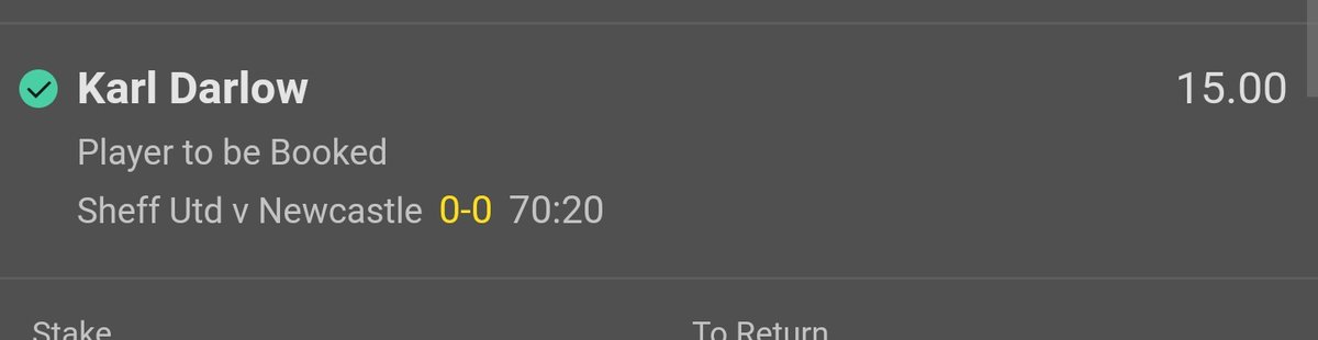 KARL DARLOW BOOKED @ 15.00 🔥✅

ABSOLUTE BANGER ON TELEGRAM 👊

Retweet 🔃 if you got on folks 😘💰

For free 👉 t.me/wizardcfc