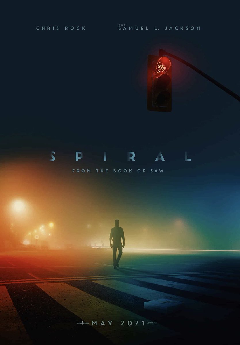 Spiral: From the Book of SawA sadistic mastermind unleashes a twisted form of justice. - 21st May- Chris Rock & Samuel L. Jackson - Directed by Darren Lynn Bousman (Saw II, III, IV)