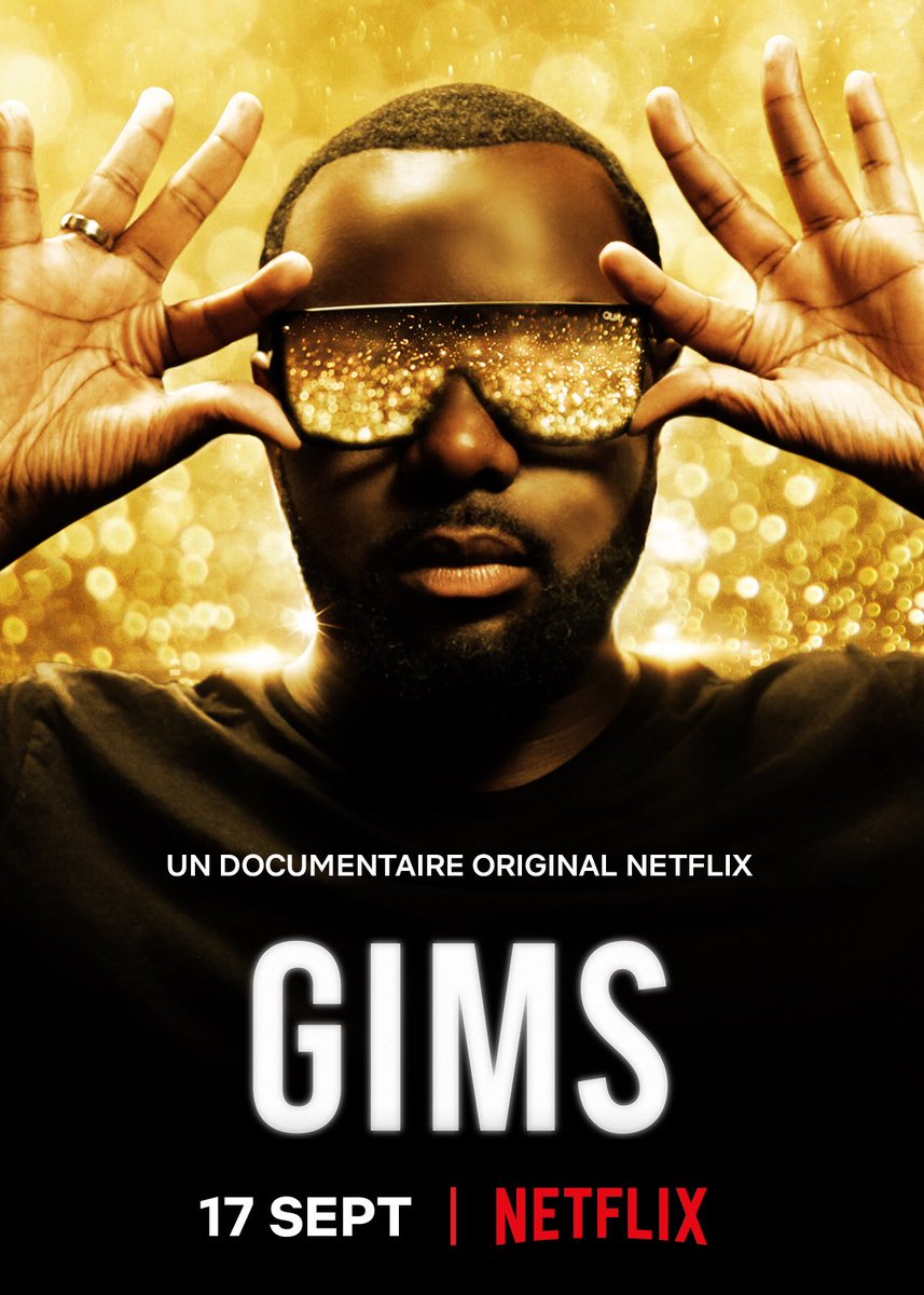 GIMS : Sorti sur Netflix, le documentaire nous plonge dans la vie de l’ancien membre de la Sexion d’Assaut.On assiste aux coulisses des six derniers mois avant qu’il fasse son concert au Stade de France en 2019.