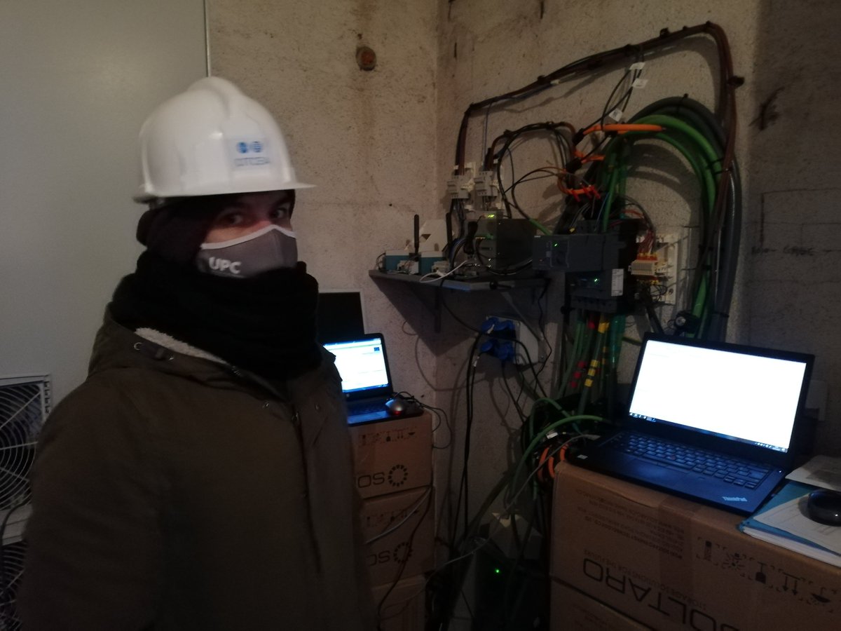 rgallartf's tweet photo. After christmas break, @RESOLvD has continued with functional test. Today was a great day because PED from @citcea has been capable to create the island mode and supply electricity to a branch of the real network successfully. @udG, @intracom, @NCESmart , @comsemsus, @joaneum https://t.co/hAuaSUzfK0
