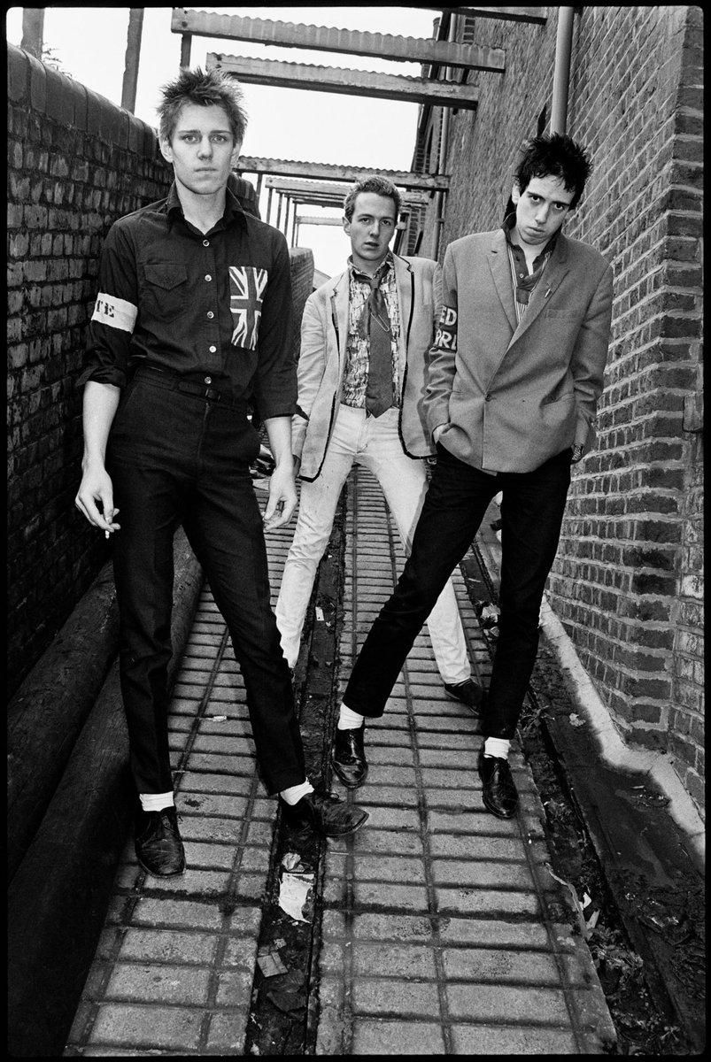 The Clash, London, 1976.“Bernie Rhodes asked me to take some photographs of these good friends who were The Clash. I went over to where they were rehearsing, and I'd no idea it was for the cover. They were natural subjects, so I really couldn’t miss.”