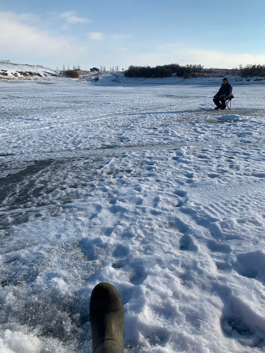 Happy New Year! We hope you had a happy and healthy holiday season! Congrats to PINTER's own Dustin Hicke on catching this almost 20lb Northern Pike at Tobin Lake. #fishing #socialdistancing #engineering