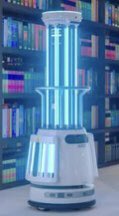 En el #CES Se han podido ver robots para higienizar superficies con tecnología LED UV