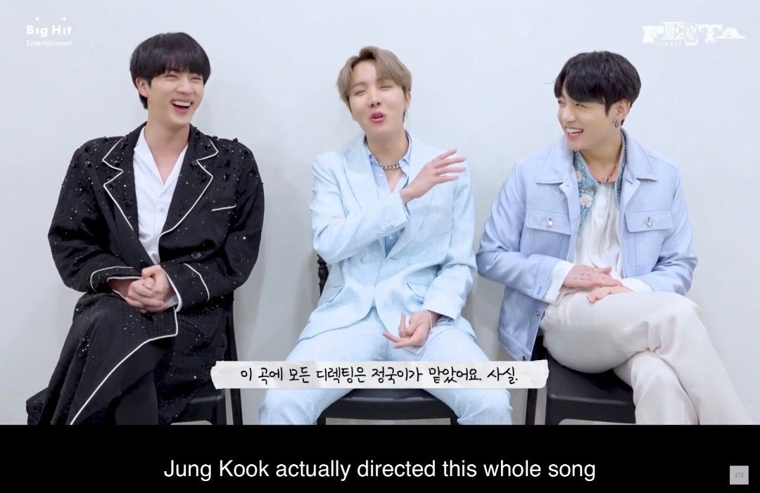Hobi revealed Jungkook had practically directed & produced Jamais Vu. He used his musical expertise as the main vocalist to guide which adlibs & harmonies to choose and how to place them. This along with tons of other work that goes uncredited shows how professional he is.