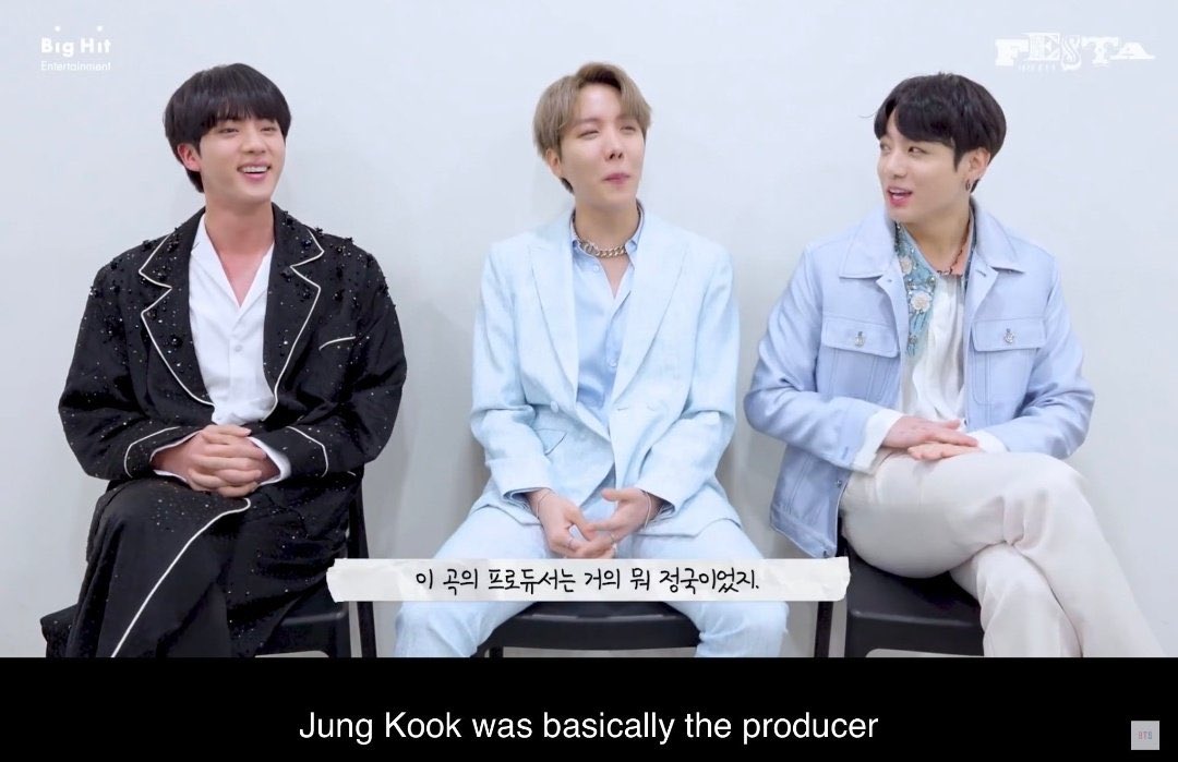 Hobi revealed Jungkook had practically directed & produced Jamais Vu. He used his musical expertise as the main vocalist to guide which adlibs & harmonies to choose and how to place them. This along with tons of other work that goes uncredited shows how professional he is.