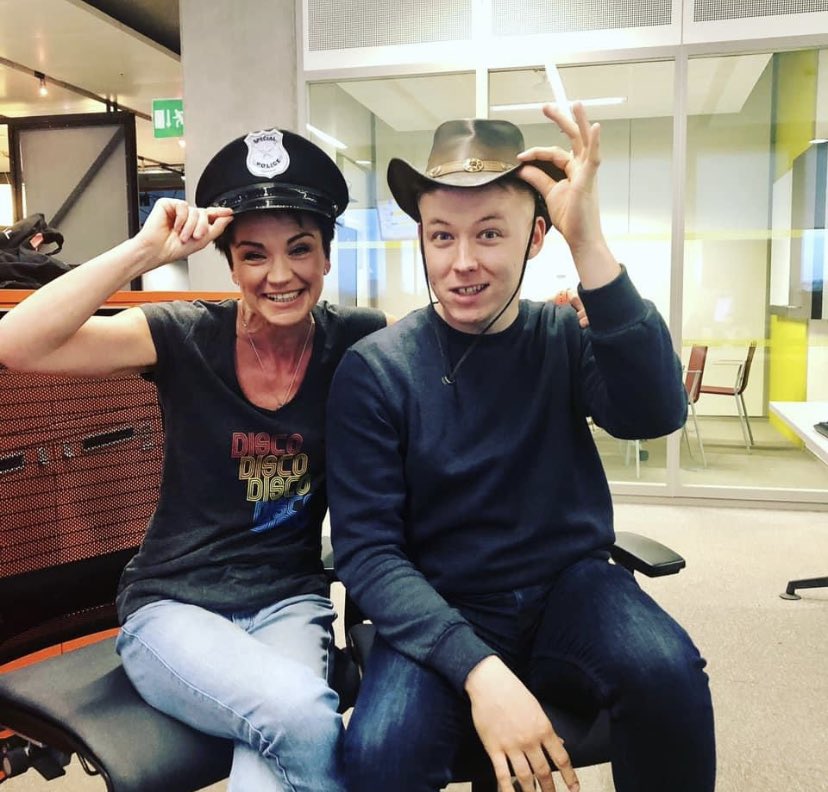 Fionasstalker's tweet photo. Just a year ago ! @nick_sheridan #TVhubby #WhenWeCpuldHug ❤️ 🤗 #NotCamp https://t.co/p6HWsckE3Z