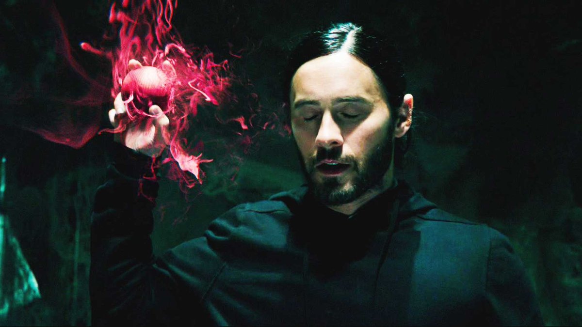 MorbiusBiochemist Michael Morbius tries to cure himself of a rare blood disease, but he inadvertently infects himself with a form of vampirism instead.- 8th October - Jared Leto & Michael Keaton