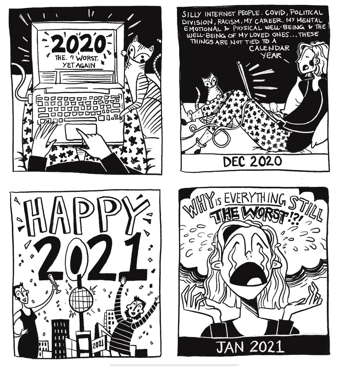Just a little comic about how I’ve been feeling as we embark on a new year together.