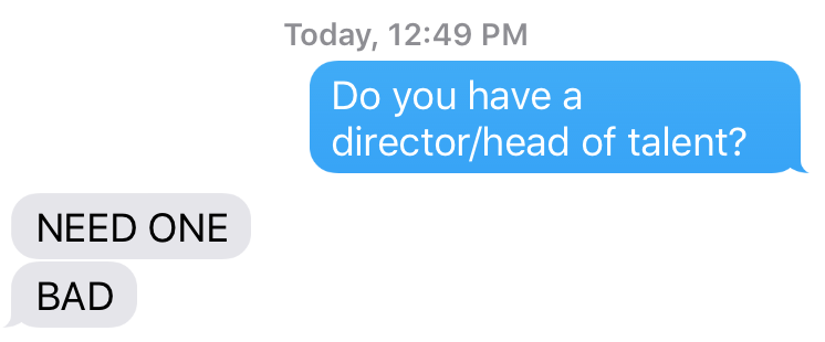 Anyone want a new job lol