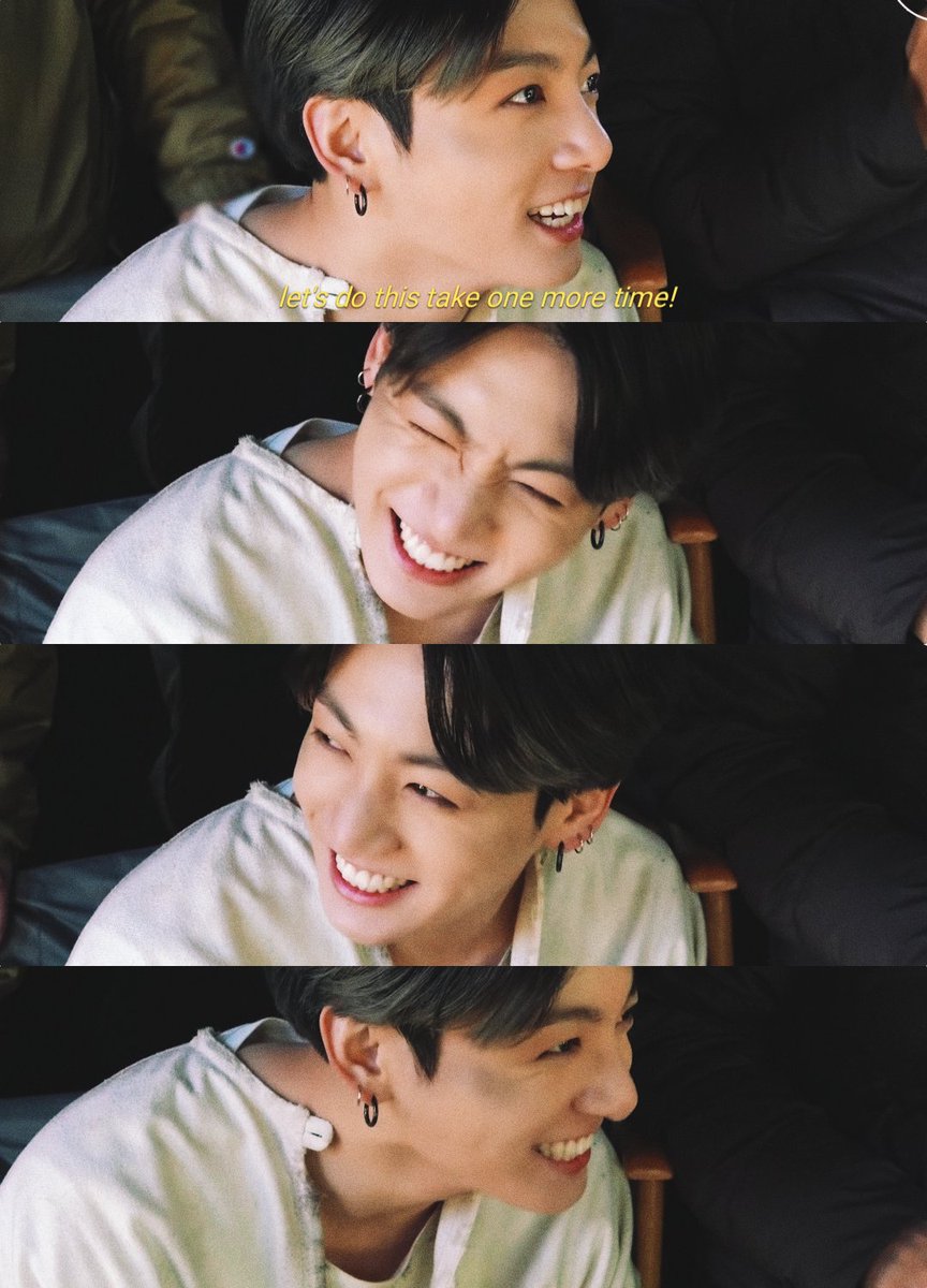 Jungkook was freezing with his wet shoes and red nose but he stayed professional, completed the shoot, thanked the staff for their hard work and most importantly had a very positive and smiley body language throughout. He is so low maintenance, must be a treat to work with.