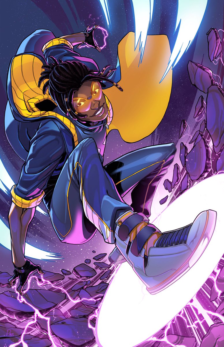#PortfolioDay is back!
I'm Paris Alleyne, I'm a black Canadian comic illustrator and colourist. I coloured the Eisner and Shuster award winning series Afterlift.
✉️- parisalleyneart@gmail.com
?- https://t.co/fSG1jvK4ej