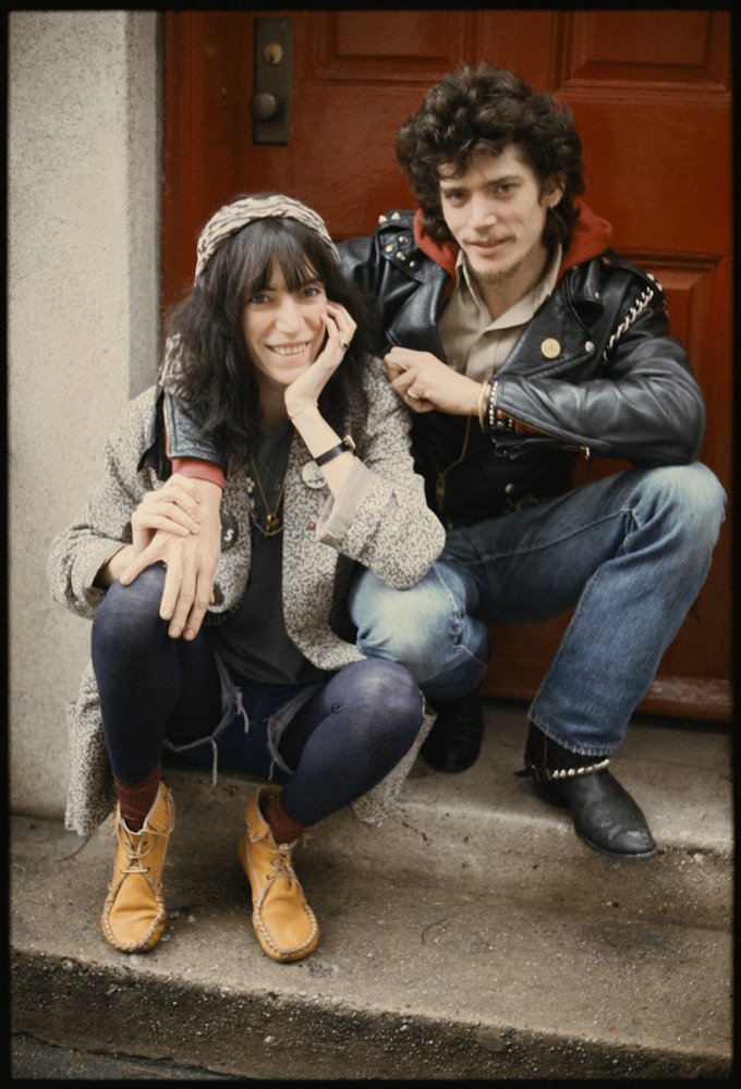 Patti Smith & Robert Mapplethorpe, NYC, 1978..“I met Patti in Paris in 1975 and became friendly with her; and shot her with regularity from 1975-1979” - Kate Simon