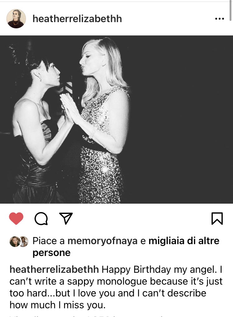 Heather ❤️  #HappyBirthdayNaya