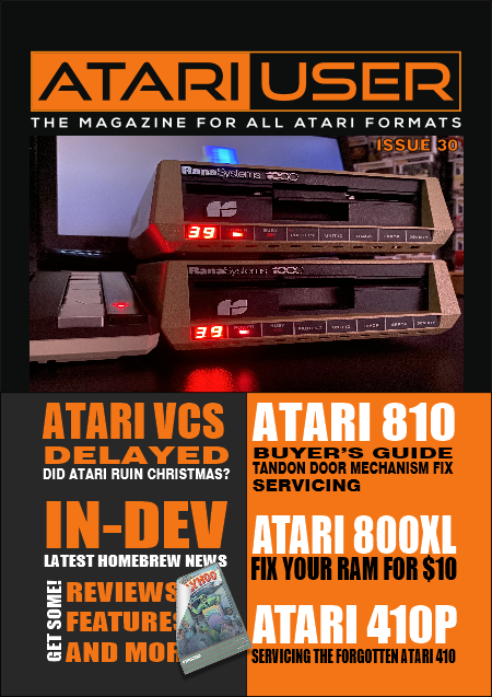 AtariUser's tweet photo. Don't forget that Issue 30 of Atari User is still available - issue 31 will be out shortly https://t.co/HMTTtS55eB #atari #atariuser https://t.co/9AvW5uLOWE