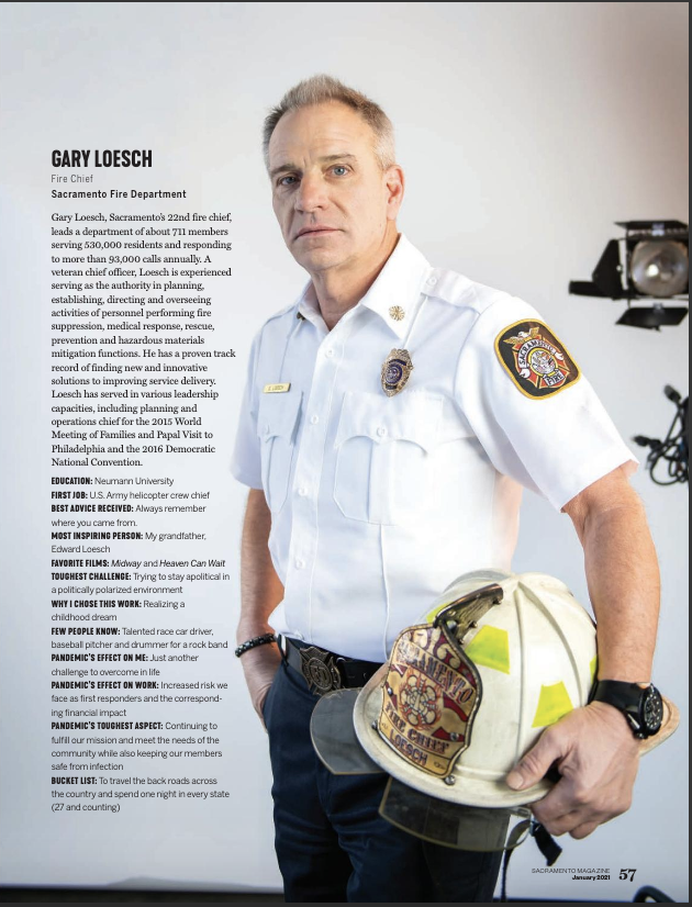 ChiefLoesch's tweet photo. Thank you @SacMag for featuring me as part of Government &amp; Civic Leaders in the magazine's #Sacramento 100! https://t.co/o99MwlmpeI