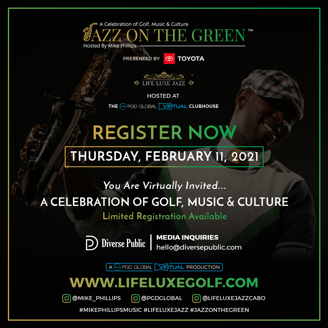 lifeluxejazz's tweet photo. Celebrate Black History Month--Golf, Jazz, Comedy and You - https://t.co/P6ywtIlnch Join us for this free virtual event hosted by Mike Phillips and featuring Stevie Wonder, Cedric the Entertainer and more.  Don't miss the knowledge, the laughs and the joy.  Register now! https://t.co/VvjuRBLaeU