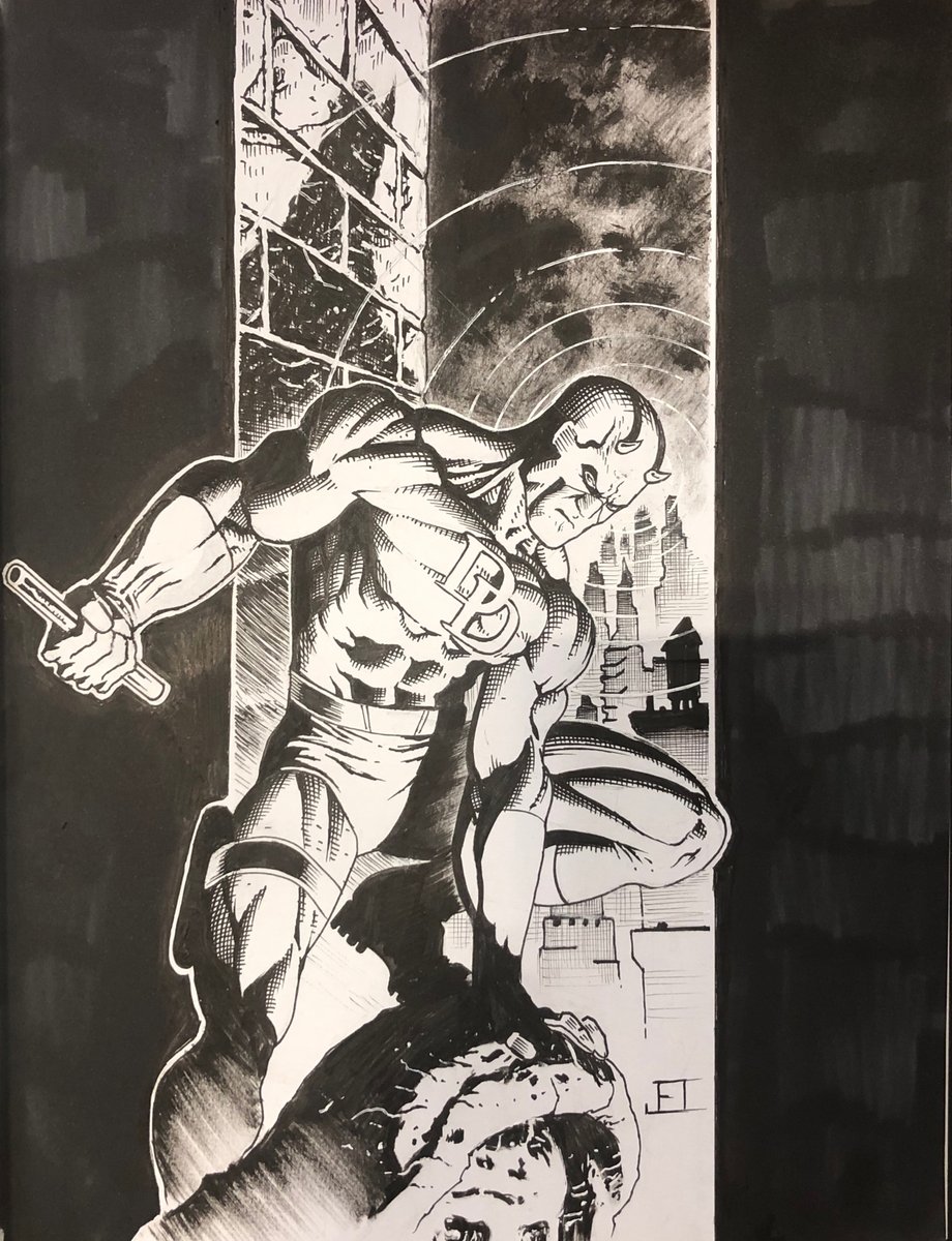 And here are the #pencils to a #blankssketchcover #commission of @Daredevil !  I hope you dig it!

@Marvel #themanwithoutfear #supportyourlocalartist #supportyourlocalcomicartist #supportyourlocalartists #supportyourlocalindieartist #indiecomics #indiecomic #indiecomicartists