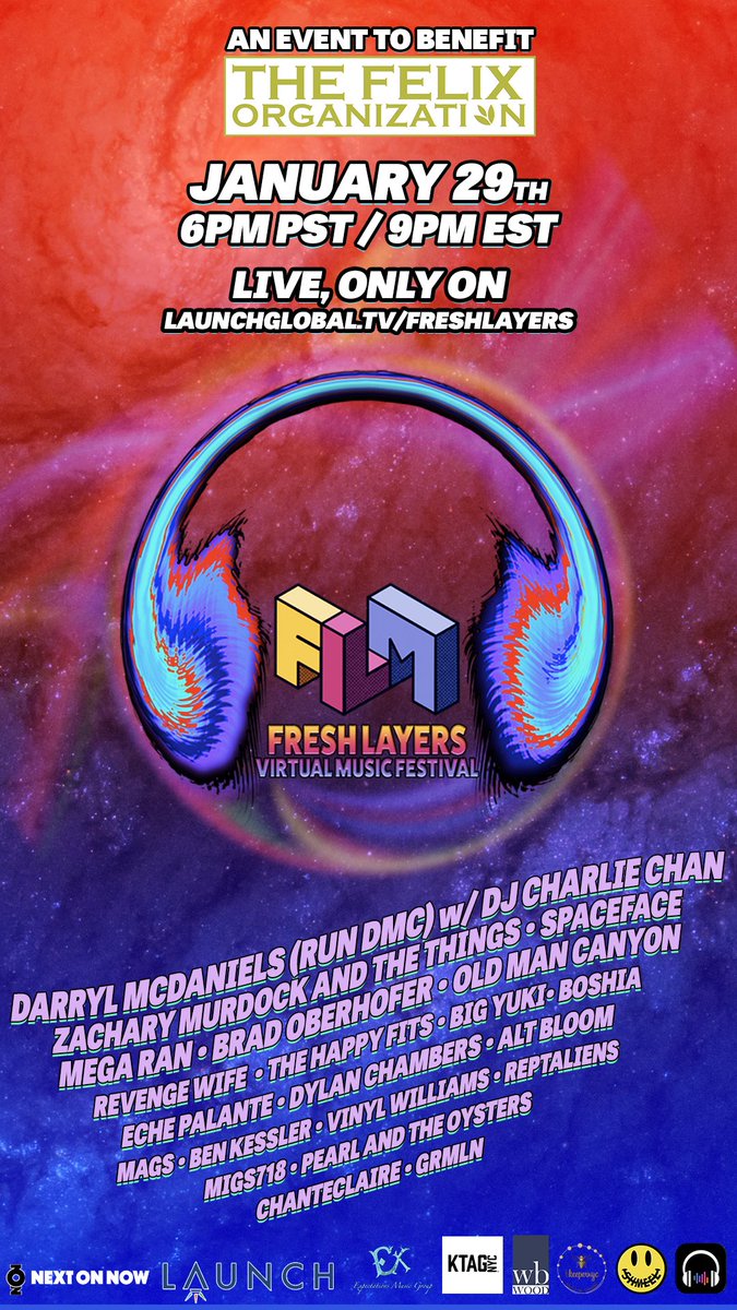 TheHappyFits's tweet photo. We're excited to take part in #FreshLayersFest to #FosterCreativity on January 29th to support @felix4change ! Join us and tons of other amazing artists as we start off 2021 with a bang! https://t.co/WPzYCS21uw