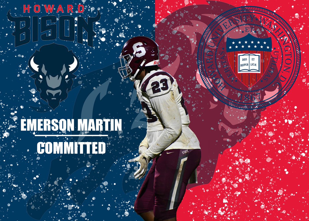 statehighfball's tweet photo. Congratulations @Icyemerson on committing to @HUBISONFOOTBALL !!
#GoState
#GoHoward https://t.co/DErxHgeRVP
