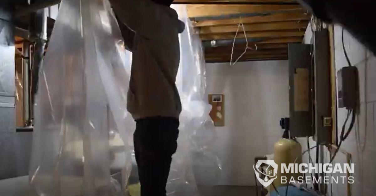 MichBasements's tweet image. Getting ready to put in a waterproofing system. Plastic is put up to protect the other areas of the home and basement from dust and debris. #clean #dependable #michiganbasements

MichiganBasements.com