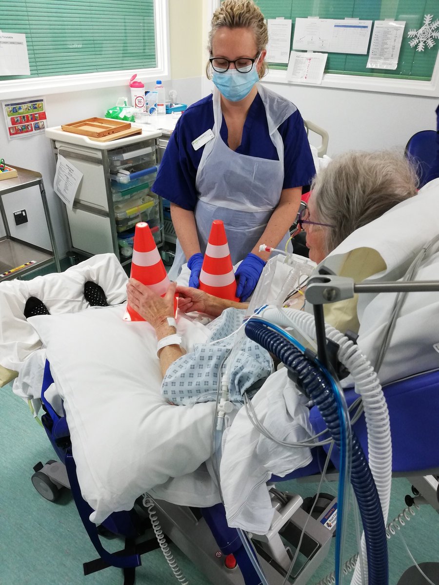 OtSustainable's tweet photo. Day 5: Stacking Cones To Increase Grip And Proximal Strength...
... To
Day 18: Reaching For The Stars 🌟To Improve Range, Balance, Dexterity, Stamina And Core Strength.

This Is OT.
This Is Rehab.
This Is Helping You Reach Your Goals. 
#OccupationalTherapy #mindset #rehab #AHP https://t.co/lDeuvlChTb