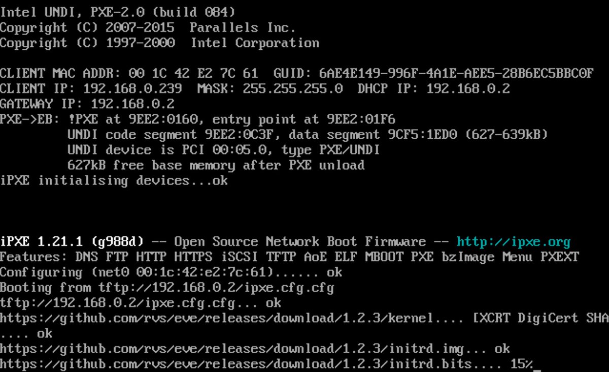 rhatr's tweet image. Netboot (all the way from GitHub release artifacts) is coming to @eve_edge near you this week. All thanks to amazing work by @ipxe folks. Ooooohhhhh... the things I can do @packethost with this...