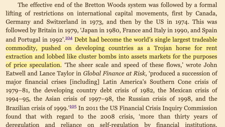 Explaining the current 20th century paradigm of US debt being the monetary standard of the world.
