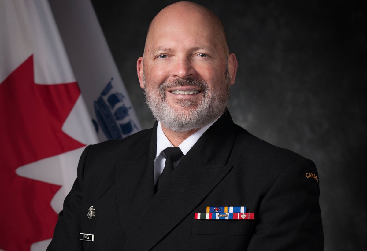 The Royal Canadian Navy welcomes new Commander - VAdm Craig Baines assumed the duties of Commander of the @RoyalCanNavy from VAdm Art McDonald this afternoon in a virtual change of command ceremony presided over by CDS Gen Jonathan Vance. #RCNavy canada.ca/en/department-…