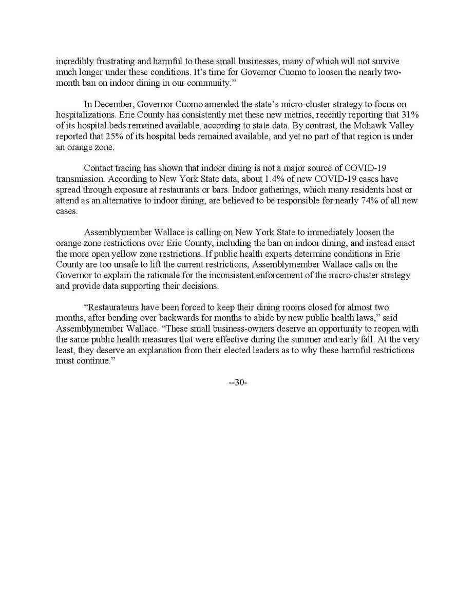 Assm. Monica Wallace tweet media