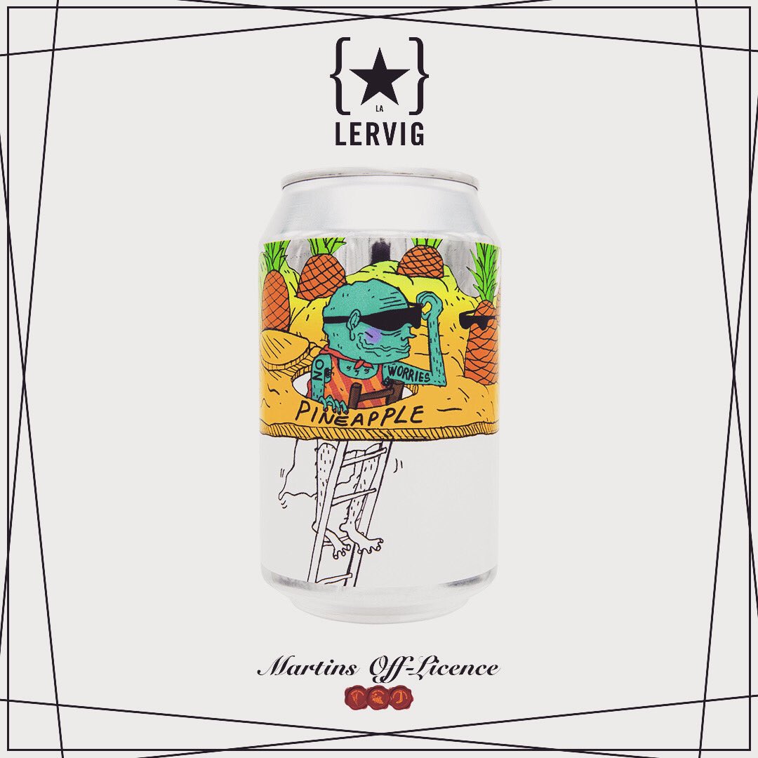 martinsfairview's tweet photo. New addition to our non-alcoholic beer range! @lervigbeer No Worries Pineapple IPA 0.5% ABV 330ml Can, available now from our online store.
https://t.co/QGY1I0u7Po*
#dryjanuary #pineappleipa #nonalcoholicipa #shoplocal https://t.co/nOslTLqOY1