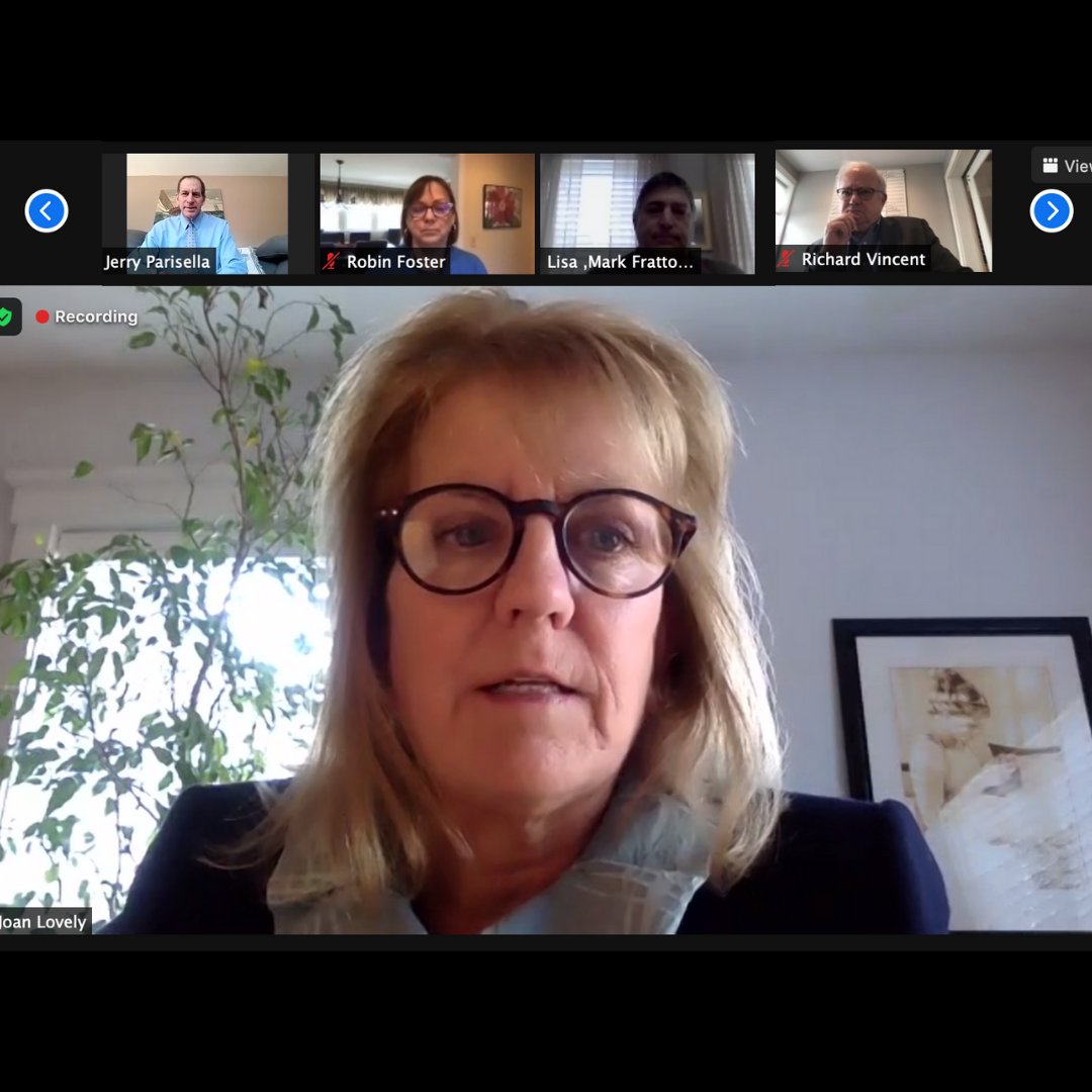 Sen. Joan B. Lovely (@senjoanlovely) on Twitter photo Honored to speak at <a href="/BeverlyMass/">Greater Beverly Chamber of Commerce</a> panel with
<a href="/JerryParisella/">Jerry Parisella</a> to discuss impacts of #COVID19 & steps taken to help local businesses. Proud @MA_Senate & House passed vital legislation related to economic growth, telehealth, climate change & transport #NorthShoreMA #MAPoli Honored to speak at <a href="/BeverlyMass/">Greater Beverly Chamber of Commerce</a> panel with
<a href="/JerryParisella/">Jerry Parisella</a> to discuss impacts of #COVID19 & steps taken to help local businesses. Proud @MA_Senate & House passed vital legislation related to economic growth, telehealth, climate change & transport #NorthShoreMA #MAPoli