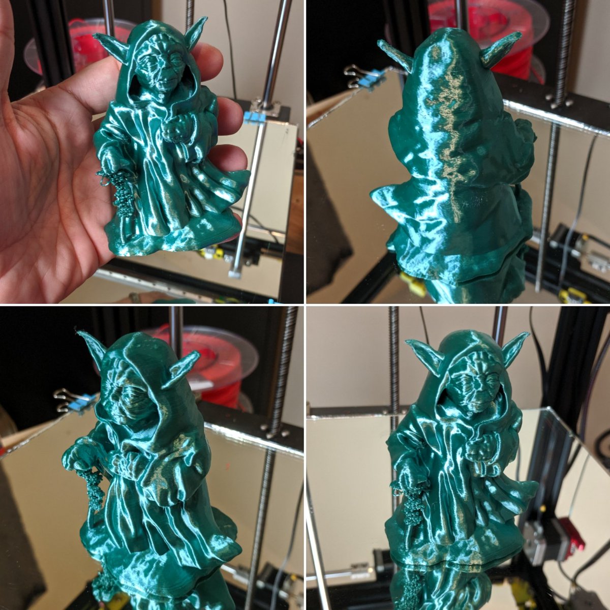 3_daddict's tweet photo. Batman and Yoda printed with polyalchemy misty green Elixir
Donnez un effet soie brillant à vos impressions 3D
idéal pour les produits finis voulant ce démarquer
Plus de 20 couleurs disponibles ✨😍🌈🎨
In stock in our shop ⬇️
https://t.co/IBtWYT6pP8
#polyalchemy #silk https://t.co/Djw7LMgnMf