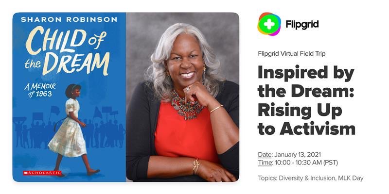 Kids, parents, teachers, Please join me tomorrow at noon! ⁦@Flipgrid⁩ ⁦@Scholastic⁩ ⁦@ScholasticTeach⁩