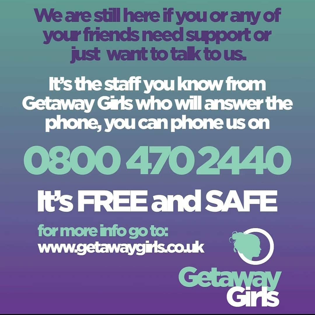 We are still here whenever you need us, just call our freephone number and one of our friendly team will be happy to chat 💜💚