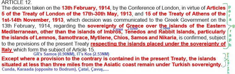AlexyFlemming's tweet photo. @mavros_pit7 @KyrCynic @serhat34239634 @kostasfasoulak @fragoua @BMoon_bee @oulosP @michaeltanchum #Turkey's islands in Islands (#Aegean) Sea:
a) "<3NM" islands
(except #Samos 0.90NM / #Kos 2.53NM)
b) #Imbros 8.95NM, #Rabbit 3.54NM
c)153 ">3NM" islands/islets/rocks:
#Kardak (imia) #Paşa #Koyun
#Eşek (agathonisi) #Bulamaç (farmakonisi)
#VenedikKayalıkları
#Bugadoz (gavdos) https://t.co/dZAnq1VJMU