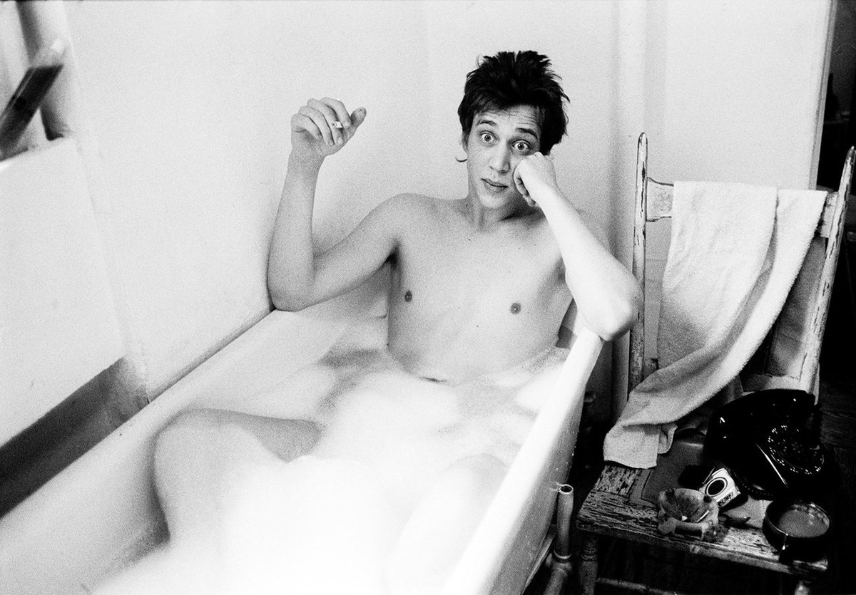 Richard Hell at home, New York City, 1977.Photo by Kate Simon