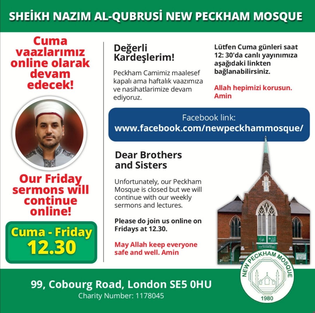 New Peckham Mosque (@npeckhammosque) on Twitter photo 