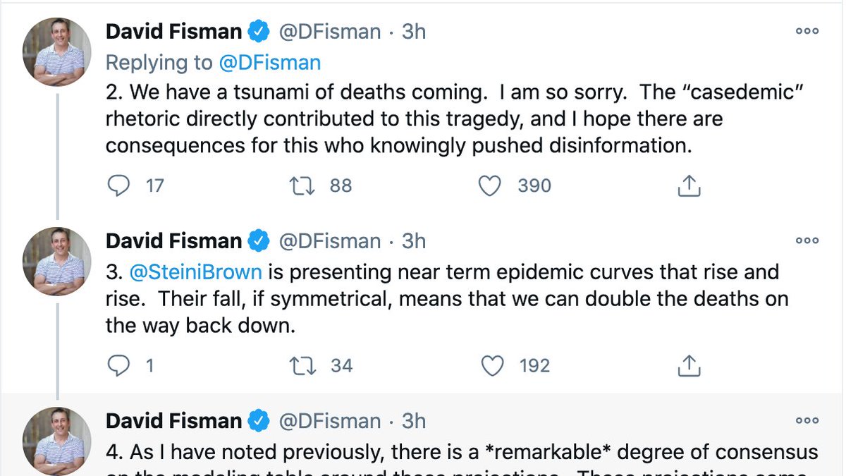 A great thread from epidemiologist Dr Fisman that lays bare the dire situation Dr Brown presented today: 12/ https://twitter.com/DFisman/status/1349036750686068738?s=20